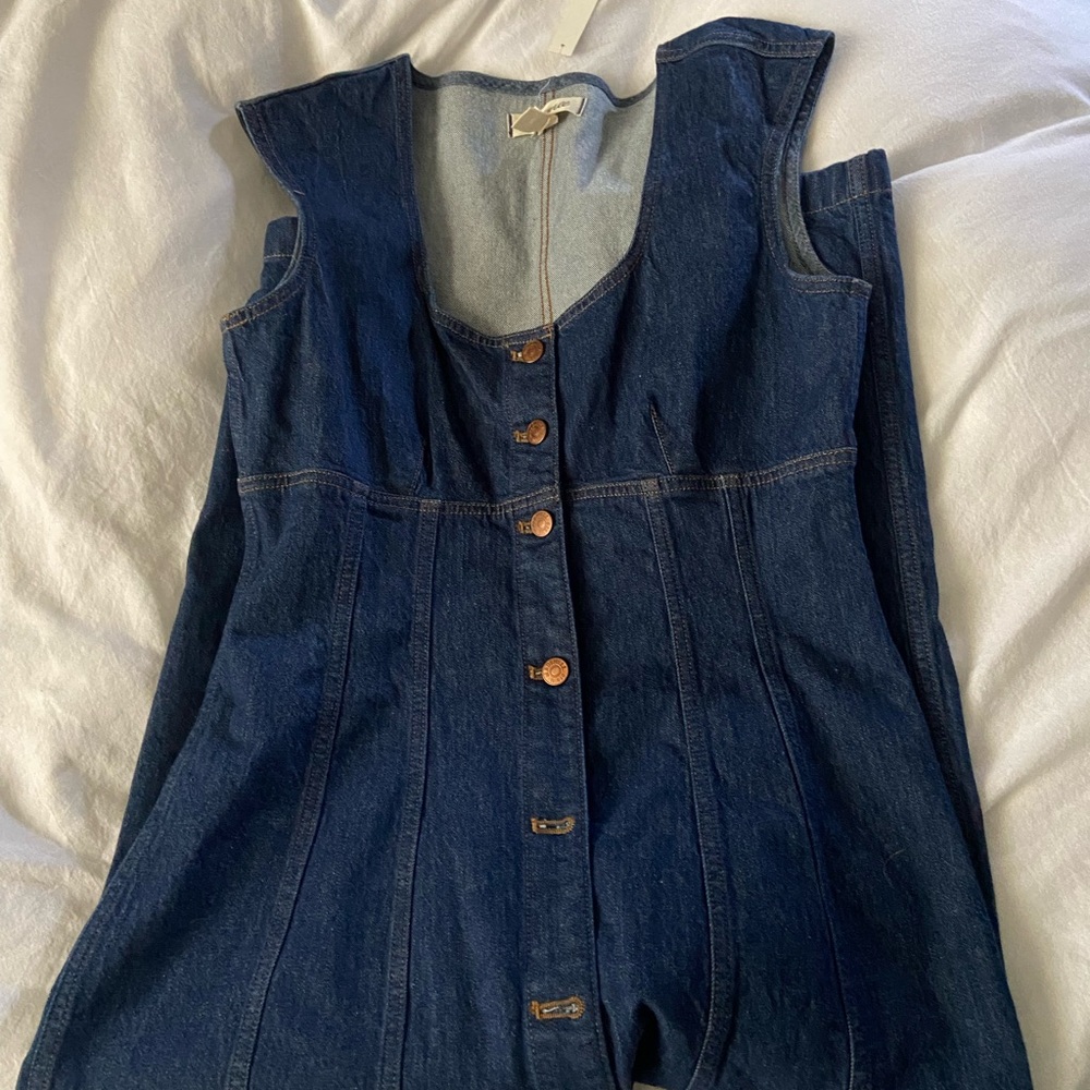 Madewell Denim Midi Dress
